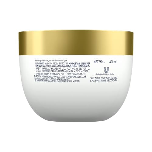Dove Deep Repair Treatment Hair Mask For Damaged Hair With Bio Protein Care Sulphate & Paraben Free 120 ML