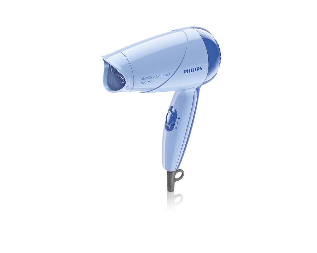 Philips HP8100/46 Compact Hair Dryer| 2 Flexible heat setting| ThermoProtect prevents overhearting | 1000 Watts- Purple